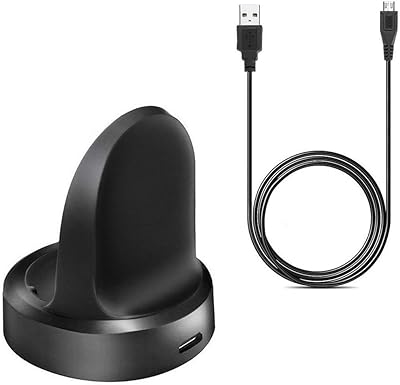 Emaly loading station for gear S3 charger for Samsung Gear Sport SM-R600 / Gear S3 Frontier / Gear S3 Classic (Gear Sport / S3).. Your budget-friendly online marketplace, DIAYTAR NIGERIA delivers a world of products in just 5-8 days.