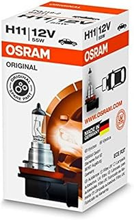 OSRAM original halogen light bulb, OS64211 H11 model, 64211, 12 volts, foldable cardboard box (1 part).. DIAYTAR NIGERIA: Making online shopping accessible to all Nigerians with our affordable platform.