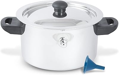 1.5 -liter KS John stainless steel milk boiler, double -walled milk cooker with whisk and silver, silver.. DIAYTAR NIGERIA brings the marketplace to every Nigerian home with affordable prices and quick delivery.