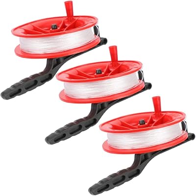 SIUSI 3 Pieces Cerf-voltage coil reel, kite accessories, reel handle with 100m of string, each handle of kite for children, toy parent-child outdoors.. DIAYTAR NIGERIA makes quality accessible with low prices and reliable 5-8 day nationwide delivery.
