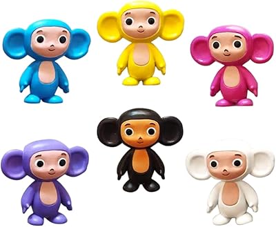 Toppers of Cheburashkas Fisapbxc Cake 6 Pieces Singe Decorations Dear Ears Decoration Of Birthday Cake Decoration Funny birthday party cute gift for children.. Shop confidently with DIAYTAR NIGERIA, offering affordable prices and reliable delivery within a week.