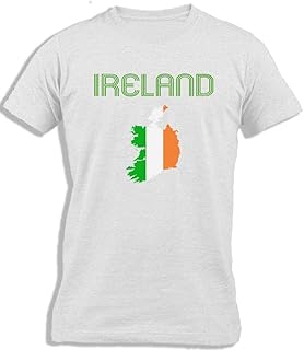 Irish flag cotton t-shirt | Flag of Irish territory for children by Ay Cabrontm.. DIAYTAR NIGERIA: Where every search yields affordable results delivered promptly to your door.