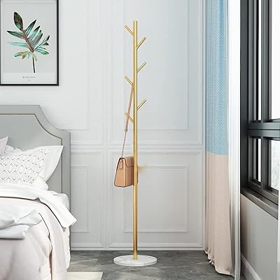 Metal coat carrier on foot: coat rack based on fixed marble with hooks.. Shop with confidence at Nigeria's leading affordable e-commerce platform with reliable delivery services.