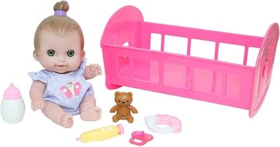 Lil 'Cuties 9 "Poll Gift Box fully in vinyl | positionable and washable | Removable costume | Transat and accessories for bedtime | JC Toys | 2 years and more.. Shop with ease at DIAYTAR NIGERIA and enjoy our extensive product range delivered at affordable rates.