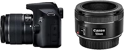 Canon EOS 2000D 18-55 is + 50mm f/1. STM objectives set.. Experience the power of choice with DIAYTAR NIGERIA's vast catalog and affordable 5-8 day delivery.