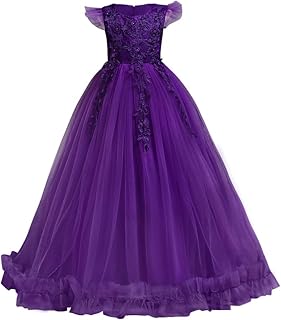 Long trapeze dress embroidered with flowers for girls for ball, birthday and wedding.. From household needs to gadgets, DIAYTAR Nigeria has it all.