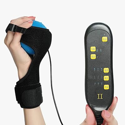 Electric finger masseur, finger recovery equipment for hot compression hemiplegia with remote control, vibration physiotherapy ball, hand rehabilitation, treatment of stroke accidents, pain relief.. Shop efficiently from anywhere with DIAYTAR NIGERIA's comprehensive platform and quick delivery options.