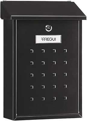 Arregui E5604 High quality steel mailbox size M (mail and magazines.. DIAYTAR NIGERIA delivers value, variety, and convenience with our nationwide 5-8 day shipping.