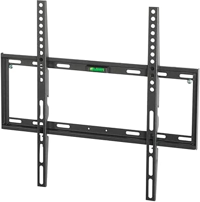 Bluetec wall support for monitors from 26 to 46 inches, black, BT-44F.. Explore limitless products on DIAYTAR Nigeria — at the lowest prices.