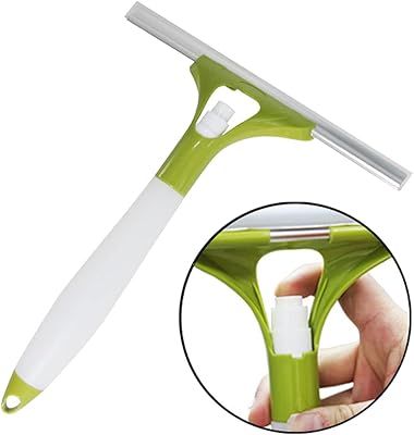 YOLISTAR Bathroom cleaner with spray, silicone shower raclette for bathrooms, mirrors cleaning, car glasses, glass and tiles (plastic, green, 26 cm).. Shop confidently with Nigeria's most trusted e-commerce platform, offering swift and affordable delivery.