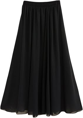 Long skirt in elastic silk muslin for women.. Discover the convenience of DIAYTAR NIGERIA's vast e-commerce platform with delivery in just 5-8 days.