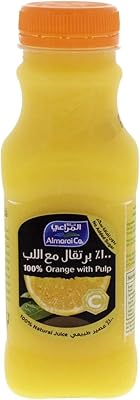 Fresh orange juice with pulp without added sugar of Almarai Saudi Arabia, capacity 300 ml.. Shop without boundaries at DIAYTAR NIGERIA, offering affordable products with convenient delivery times.