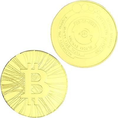 Bitcoin to collect gold plated Copy Souvenir Gift Crypto-Monitory Collection Physical Piece Commemorative Satoshi Nakamoto.. DIAYTAR NIGERIA: Making quality products accessible to all Nigerians at affordable prices.
