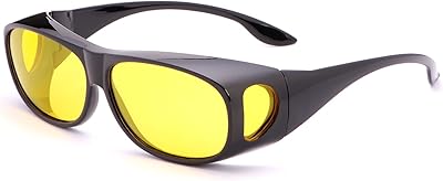 Nocturnal vision glasses for men and women, polarized sunglasses for driving, wrapping shield, adapted to anti -reflective prescription glasses.. DIAYTAR NIGERIA: Where shopping is easy, prices are low, and delivery is just days away.