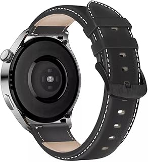 Dado leather spare bracelet compatible with Huawei Watch GT3 | GT3 PRO, leather bracelet 22 mm.. Experience the simplicity of DIAYTAR NIGERIA's extensive marketplace with delivery within 8 days.