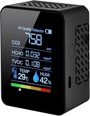 Multifunction digital temperature tester ONNA Airq 5-in-1 for carbon dioxide.. DIAYTAR NIGERIA connects desires with reality through affordable prices and reliable delivery service.