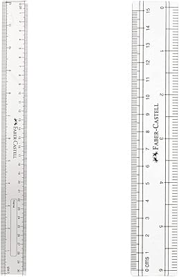 Faler in Faber-Castell plastic rule, length 12 ", clear and regular scale, 15 cm, F170640.. Explore a world of choices with DIAYTAR NIGERIA's vast catalog and budget-friendly nationwide shipping.