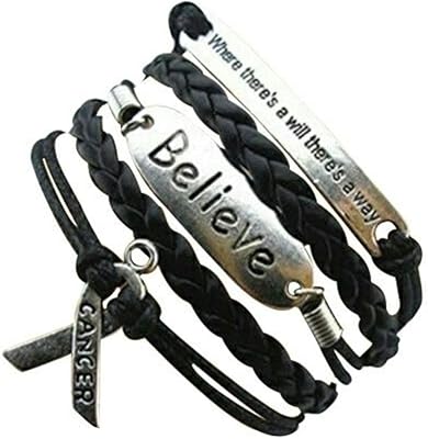 Cancer awareness bracelet, honesty bracelet, infinite bracelet that makes survivors.. Shop like never before with DIAYTAR NIGERIA's comprehensive marketplace and budget-friendly shipping.