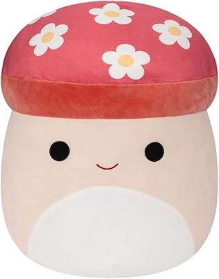 Official sweet plush Kelly Toy Squishmallow (Malcolm mushroom (flower), 16 inches).. Shop electronics, clothes, and everything in between on DIAYTAR Nigeria.