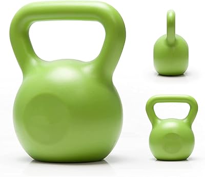 Winbo Kettlebell for men and women in cast iron coated vinyl for home fitness training, bodybuilding (15 lb green).. Nigeria's most loved e-commerce platform delivers affordable shopping solutions to your doorstep.