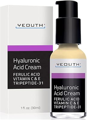 Youth Cream with hyaluronic acid with vitamin C Ferulic acid and tripeptide.. Enjoy low prices, wide selections, and reliable delivery with DIAYTAR Nigeria.