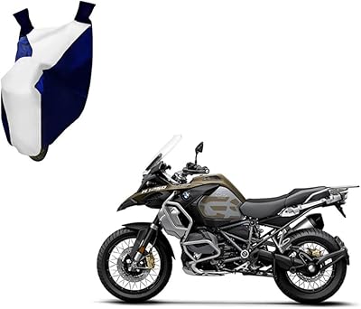Unipearl - Matted white and blue white bike body cover with reflective pockets and buckle strap for BMW R1250 GS Adventure.. Nigeria's e-commerce leader delivers unmatched variety and value to your doorstep in just 5-8 days.