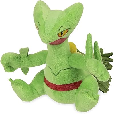 Sewn plush doll Septile Pokey - 5.. DIAYTAR NIGERIA: Your affordable gateway to thousands of products delivered promptly nationwide.