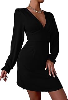 Shein mini-Robe high waist with long sleeves and V-neck for women.. Don’t wait weeks — DIAYTAR Nigeria delivers your order in just a few days.
