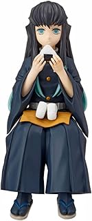 Demonic anime figurines seated and eating rice dumplings (Tokito-Muichiro).. Shop with ease at DIAYTAR NIGERIA and enjoy our extensive product range delivered at affordable rates.