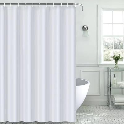 Banana Home waterproof fabric shower curtain with 3 magnets - 72 x 72 inches, interior bath, shower and presentation curtain, light and machine washable (white, 72 x 72 inches/ 178 x 180 cm).. From essentials to electronics, DIAYTAR Nigeria ships your order in no time.