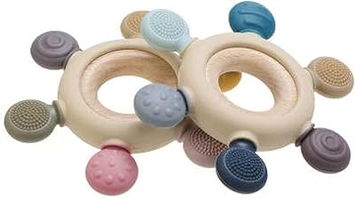 Detition toy for baby's silicone silicone rings of food quality.. Transform your shopping experience with DIAYTAR NIGERIA's vast product selection delivered at unbeatable prices.