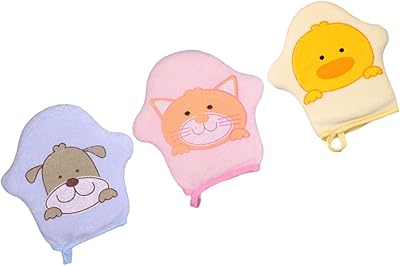 Baby 3 -room baby bath gloves, baby gentle baby gloves, baby bath gloves with cartoon design, infant's body gloves, for washing and body care.. Discover shopping made simple with DIAYTAR NIGERIA's comprehensive platform and nationwide delivery service.