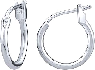 Sterling 925 Sterling Silver Earrings, Small Highly Polished Creole Ear Ears with Small Cabinet.. Shop everything from A to Z on DIAYTAR Nigeria — delivered nationwide.