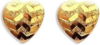 Coe -shaped earrings in pure gold 18.. DIAYTAR NIGERIA delivers affordability and convenience to your doorstep within 8 days of purchase.