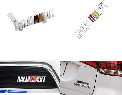 2 pieces 3D Ralliart Sport Seticker Chrome CALANDRE EMBLEM FOR MITSUBISHI RALLIArt Launch 9 10 ASX OUTLANDER 3 PAJERO.. DIAYTAR NIGERIA: Making online shopping accessible with affordable prices and nationwide delivery service.