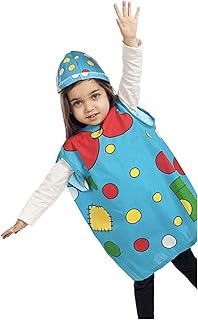 Cerebral laughter costume for children, Halloween costume for girls, role play costume (3-8 years old) (clown).. DIAYTAR NIGERIA delivers more than products - we deliver affordable solutions within days.