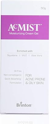 Brenton hydrating gel-cream for oily skin and acneic acne tendency, 50 g (12345, white and pink).. Shop with ease at DIAYTAR NIGERIA, Nigeria's premier e-commerce platform offering budget-friendly shipping.