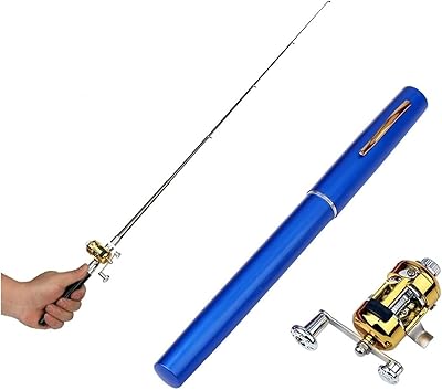 Mini 38 -inch rockday telescopic fishing rod with ice and reel fishing pocket.. DIAYTAR NIGERIA delivers more than products - we deliver affordable shopping satisfaction nationwide.