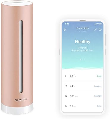 Intelligent monitor of interior air quality Netatmo (temperature, humidity, noise and CO2 sensors), NHC-UK.. Experience the ease of modern shopping with DIAYTAR NIGERIA's comprehensive platform and quick delivery.