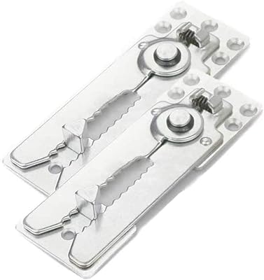 Odelzy Lot of 2 connector clips for sofa connector with screws, universal clips for sofa connection support, hooks, clip for sliding sofas.. DIAYTAR Nigeria offers great deals, a huge product variety, and delivery in under a week.