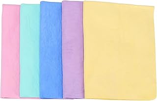 Chamois Dog drying towels for dogs, pack of 5 (25 "x 16").. DIAYTAR NIGERIA connects you with endless possibilities through our affordable e-commerce platform.