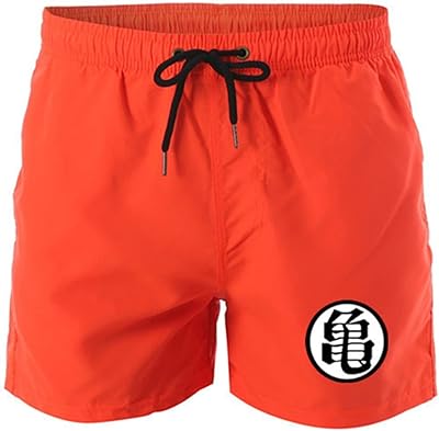Anime Son Goku Kakarotto Pikakulo Vegeta Cosplay Outdoor clothes for men relaxed beach shorts (Color: Orange, Size: 3x-Large).. DIAYTAR NIGERIA revolutionizes access to quality products with affordable prices and dependable shipping.