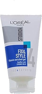 L'Oréal hair gel Studio line Fix & Multi Vitamin 150 ml style.. Shop confidently with DIAYTAR NIGERIA, offering affordable prices and reliable delivery within a week.