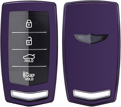 Entrance key without key in flexible TPU HORAND for Hyundai 2017-2020 Genesis G70, G80, G90 (Violet).. Experience shopping freedom with DIAYTAR NIGERIA's vast catalog and nationwide 5-8 day shipping.