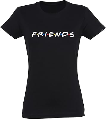 Friends T-Shirts for women | Popular girls for girls for fans of popular television series for women.. DIAYTAR NIGERIA: Where smart shoppers find everything they need at prices they can afford.