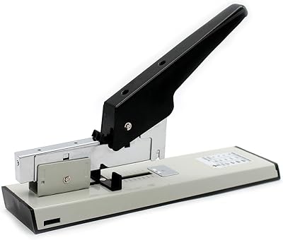 Robust office stapler Iwinner, long -standing metal arm stapling, 120 sheets, high -capacity office supplies, black stapler, large cloth for financial school office, thick layer staple.. DIAYTAR NIGERIA: Where shopping dreams become reality with budget-friendly prices and prompt delivery.