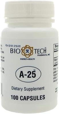 Vitamine a25 pharmacal de bio-tech pharmacal 25 000 ui - 100 capsules.. DIAYTAR NIGERIA: Your partner in affordable shopping with nationwide delivery in just 5-8 days.