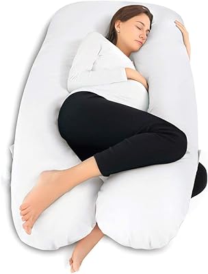Agility maternity pillows in the shape of the body with removable cover, pregnancy pillows to sleep (white cotton).. Shop with confidence at Nigeria's leading affordable e-commerce platform with reliable delivery services.