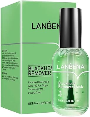 Lanbena Anti-Commedons Mask with green tea for the nose, narrowing of pores, deep cleaning of the nose with 100 strips.. DIAYTAR NIGERIA combines affordability with convenience, delivering your purchases within 5-8 days.