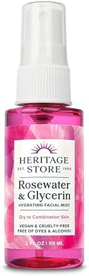 Heritage Store Spray Hydrating for the face with rose water and glycerin.. Love deals? DIAYTAR Nigeria has you covered with low prices and fast delivery.
